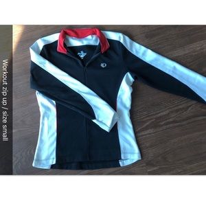 athletic zip-up jacket